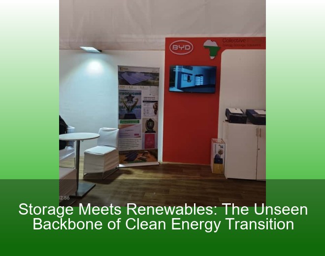Storage Meets Renewables: The Unseen Backbone of Clean Energy Transition